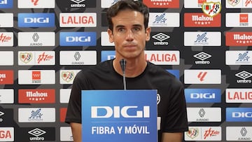 Iñigo Pérez, en rueda de prensa.