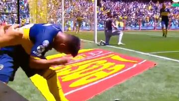 Fabra marca un golazo a lo Roberto Carlos y se lo dedica... ¡a su rodilla maltrecha!