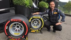 Manuel Mu&ntilde;oz, ingeniero jefe de Pirelli en la F1. 