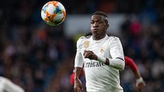 Vinicius Junior stepping up to the mark