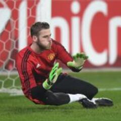 Van Gaal confirma que De Gea será baja ante el Midtjylland