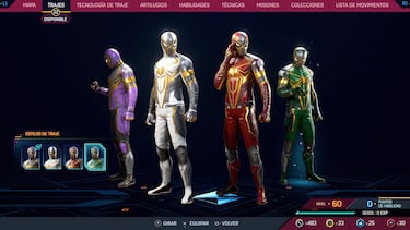 Trajes de Marvel's Spider-Man 2