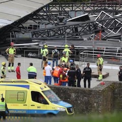 Se derrumba un escenario de un festival en Galicia: hay 6 heridos