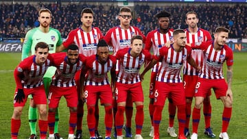 1x1 del Atlético de Madrid: el equipo se quedó corto en Brujas