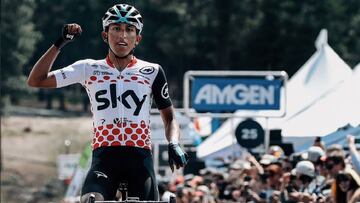 Egan Bernal terminó el Tour de California con triunfo y su equipo aún no decide si estará en el Tour de Francia.