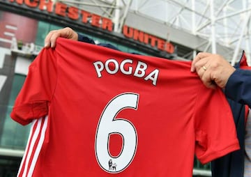 Paul Pogba - world record transfer and shirt seller's dream