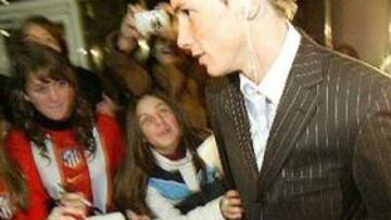 <B>LEVANTA PASIONES.</B> 'El niño' está considerado un ídolo entre los aficionados -y sobre todo, aficionadas- del Atlético de Madrid.