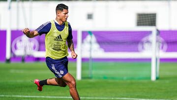 Marcos André, jugador del Real Valladolid, cerca de salir al Valencia.