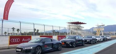 Audi Chile estrenó en pista el nuevo R8 Plus