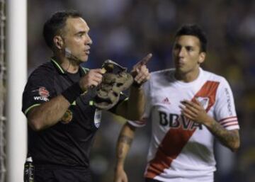 Boca Juniors igualó en la Bombonera ante River Plate 0-0 en la semifinal de ida de la Copa Sudamericana. 