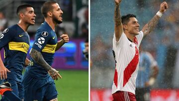 Manual técnico: así son los goles de River y Boca en la Libertadores