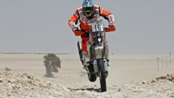 Pablo Quintanilla terminó cuarto en la primera etapa del Rally de Qatar.