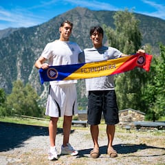 Minsu e Yako, dois primeiros
