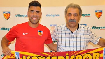 La compleja temporada de Gonzalo Espinoza en Turquía