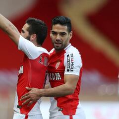 Falcao juega 25' y se luce con asistencia ante Bordeaux