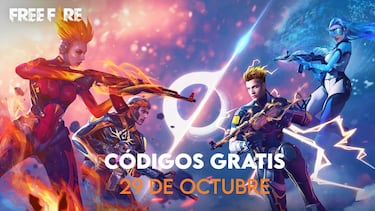 Free Fire | Códigos de hoy sábado 29 de octubre de 2022: recompensas gratis