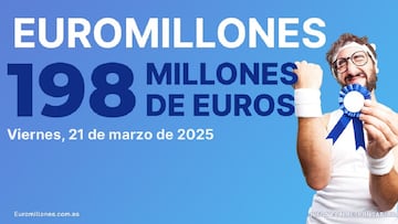 Euromillones: comprobar los resultados del sorteo de hoy, viernes 21 de marzo