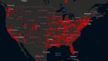 El incremento de personas infectadas en la Uni&oacute;n Americana sigue sin parar, tanto que para este inicio de mes la cuenta ya super&oacute; los 190 mis casos confirmados.