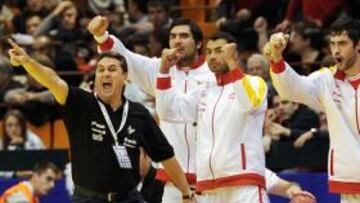 <b>EN TENSIÓN. </b>La Selección de Valero Rivera vive hoy su primer partido a vida o muerte de este Europeo de Serbia.