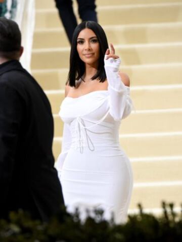 Kim Kardashian en la Met Gala 2017