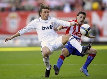 Heinze jug en el Real Madrid de 2007 a 2009.