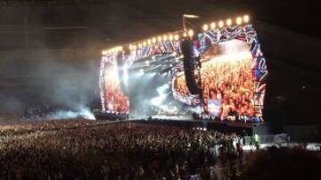 Rolling Stones en Río de Janeiro, estadio Maracaná 2016.