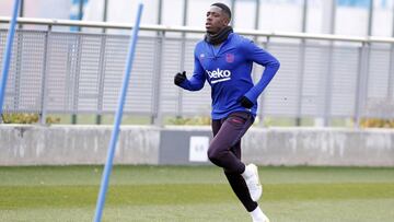 20/01/20 ENTRENAMIENTO DEL BARCELONA EN LA CIUDAD DEPORTIVA DEMBELE
FOTO MIGUELRUIZ.FC.BARCELONA.