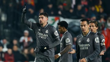 El mediocampista uruguayo heredó el dorsal ‘8’ de Toni Kroos y ahora también se hace cargo de los goles con tiros de media distancia.