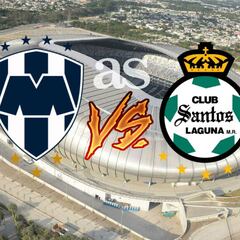 Rayados de Monterrey vs Santos Laguna (4-1): Resumen del partido y goles