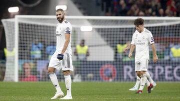 Benzema volvió a quedarse sin marcar, tampoco en Moscú.