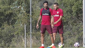 Augusto y Koke.