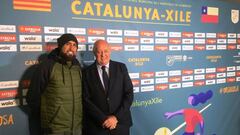 Arturo Vidal apoyó a Chile en su amistoso contra Cataluña