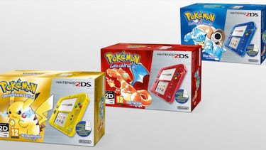3DS y 2DS se visten de los Pokemon clásicos