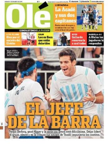 Portadas de la prensa deportiva