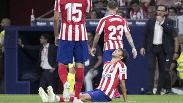 18/08/19 PARTIDO PRIMERA DIVISION
ATLETICO DE MADRID - GETAFE CF
LESION JOAO FELIX