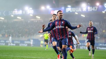 Eibar 1-0 Mirandés  en directo: resumen, resultado y goles