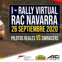 Rally Virtual de Navarra: pilotos reales y virtuales, cara a cara