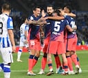 Real Sociedad-Atlético de Madrid en imágenes