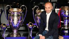 Barcelona says goodbye to Iniesta