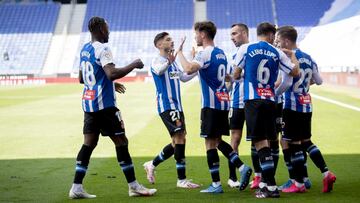 Espanyol 3 - Málaga 0: resumen, goles y resultado del partido