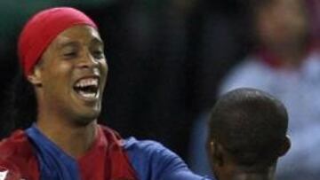 <b>EXTRAÑADO.</b> El jugador camerunés afirmó no entender "por qué la prensa española se empeña en" enfrentarlos.