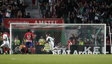 1-1. Lolo Plá marcó el gol del empate de penalti.