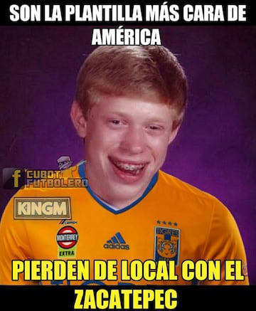 Los regiomontanos cayeron 1-3 ante Zacatepec en el Estadio Universitario, por lo que las burlas no se hicieron esperar para el cuadro universitario.