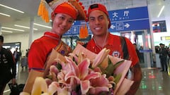 El pintoresco arribo de la Roja a China