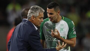 Reinaldo Rueda, DT de Atlético Nacional.