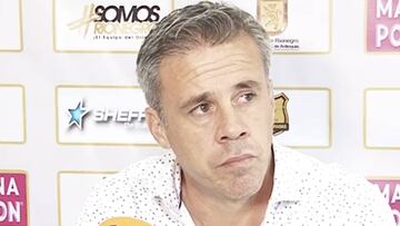 Pusineri en rueda de prensa tras ganarle a Águilas doradas