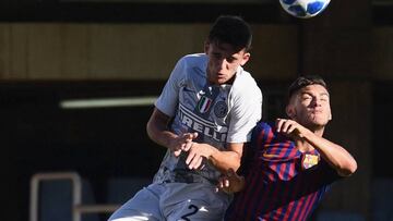 El Barça, más líder en la Youth League tras ganar al Inter