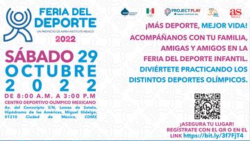 Realizarán en el CDOM la Feria del Deporte