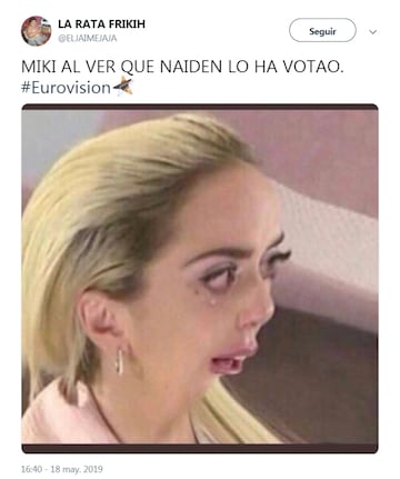 Los mejores memes de la gala de Eurovisión