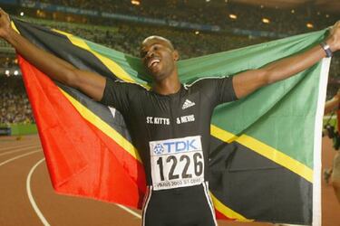 Kim Collins: 40-year-old sprinter to compete at Olympics